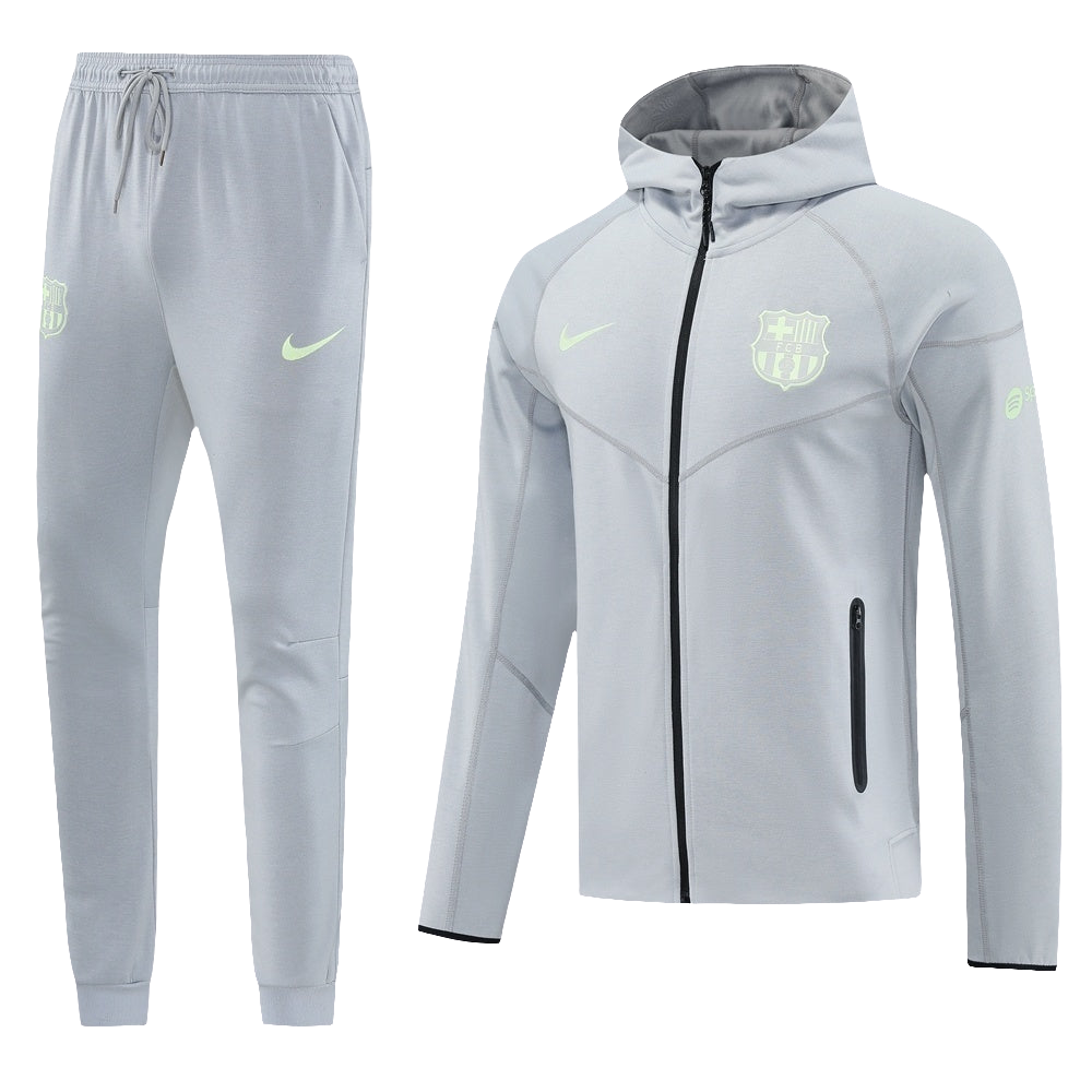 Barcelona Grey 25/26 Full Tracksuit